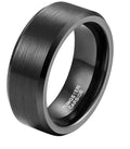 Black Customizable Wedding Band