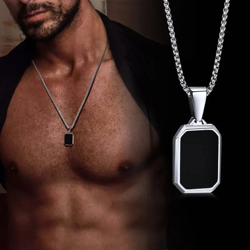 Stainless Steel Mens Necklace