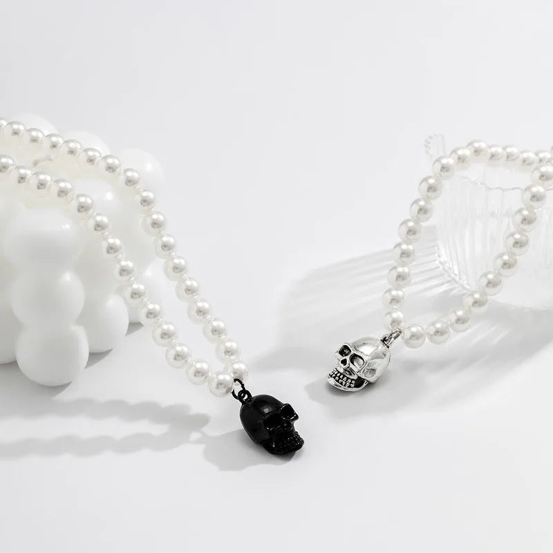 Mens Pearl Necklace