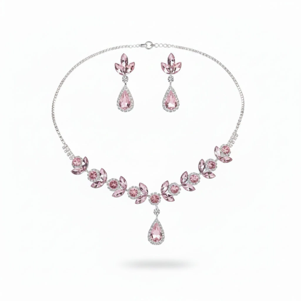 Rhinestone Jewelry Set