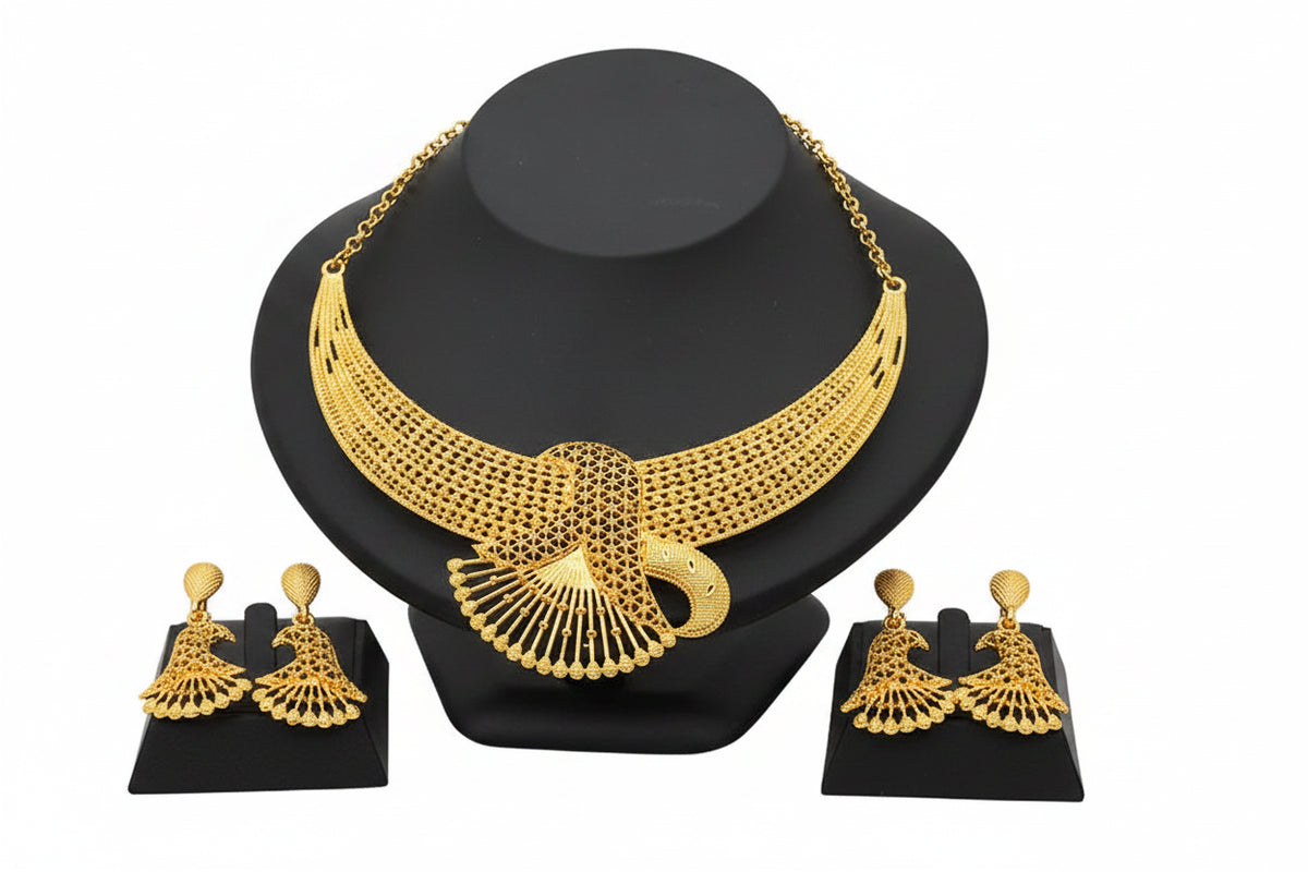 Gold Luxury Necklace Set