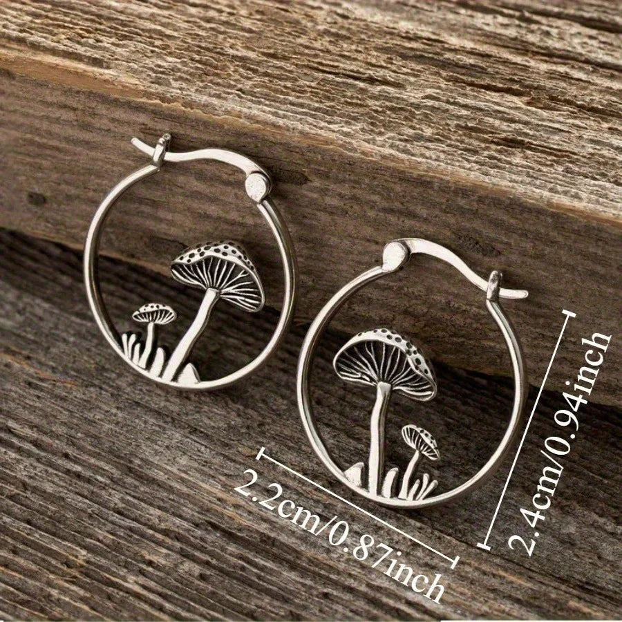 Mushroom Earrings