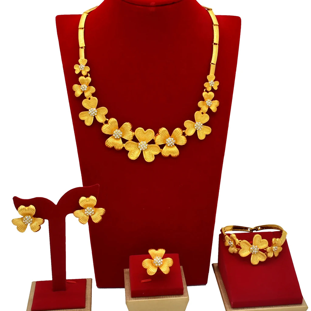 Gold Luxury Necklace Set