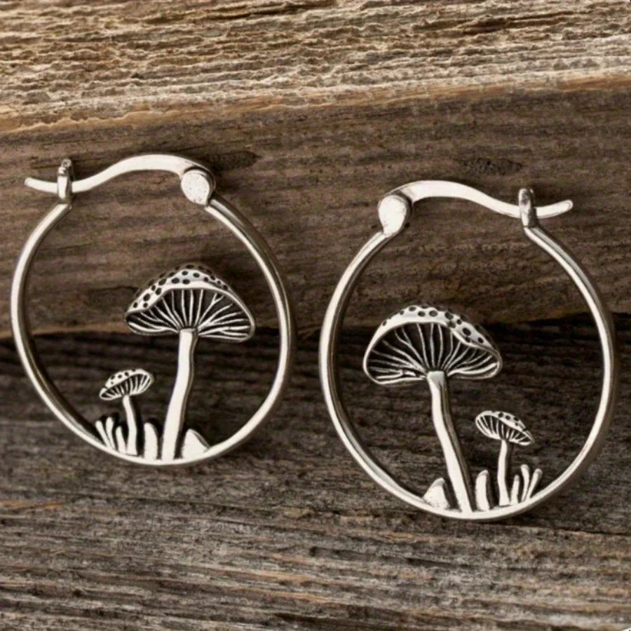 Mushroom Earrings