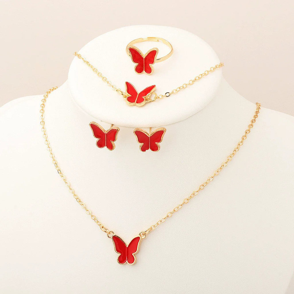 Butterfly Jewelry Set