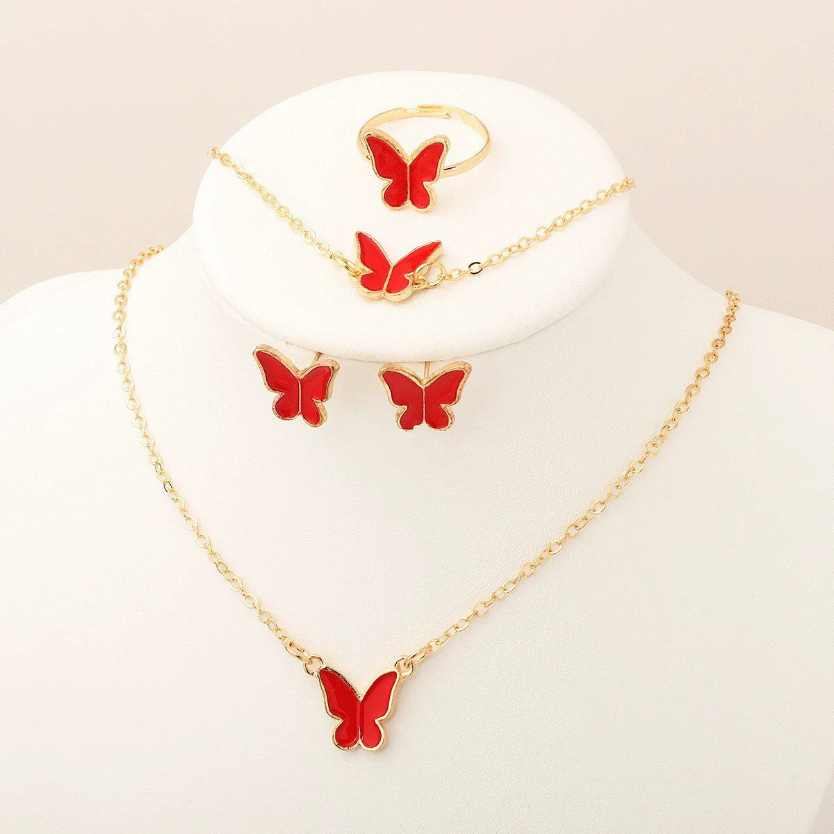 Butterfly Jewelry Set