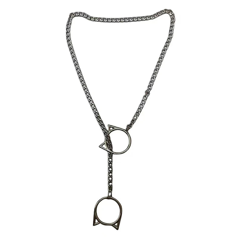 Slip Chain Choker Necklace