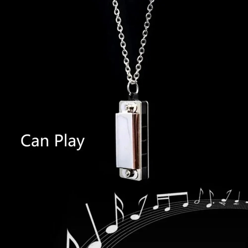 Mini Harmonica Necklace