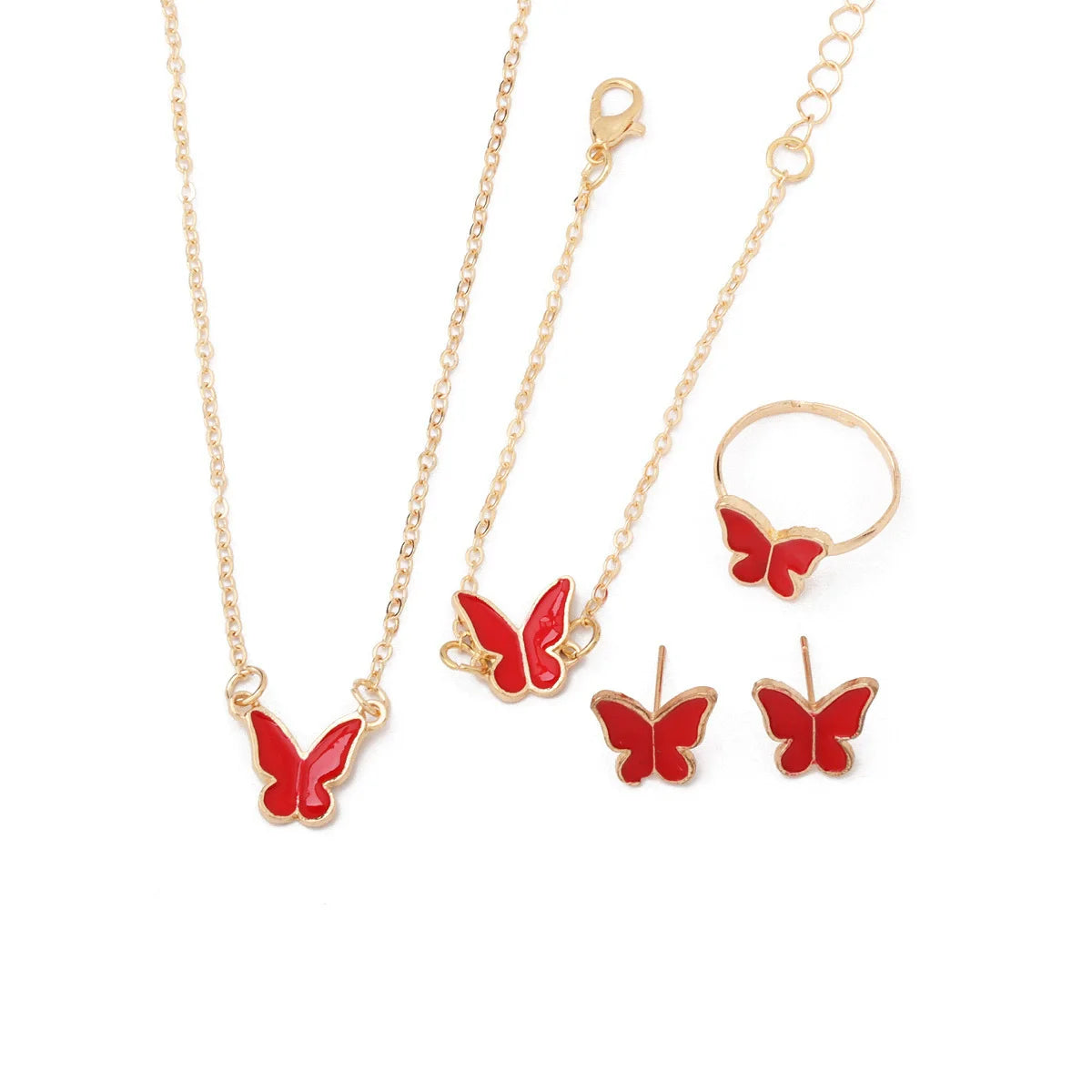 Butterfly Jewelry Set