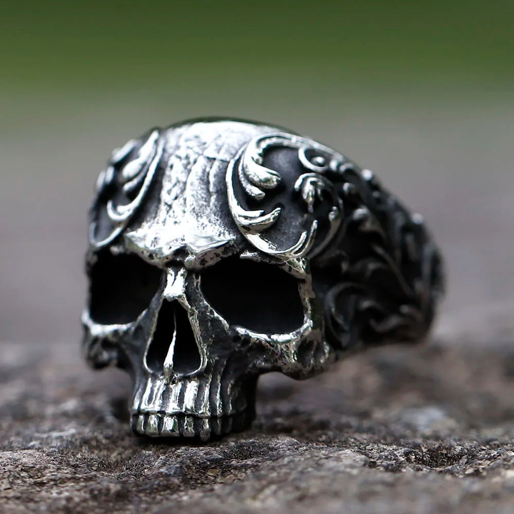 Vintage Skull Ring