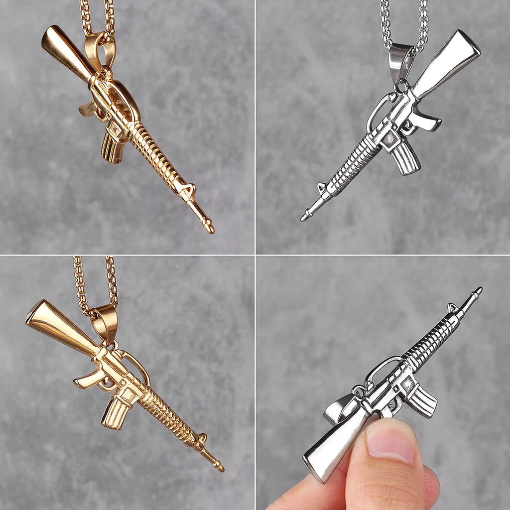 Machine Gun Necklaces
