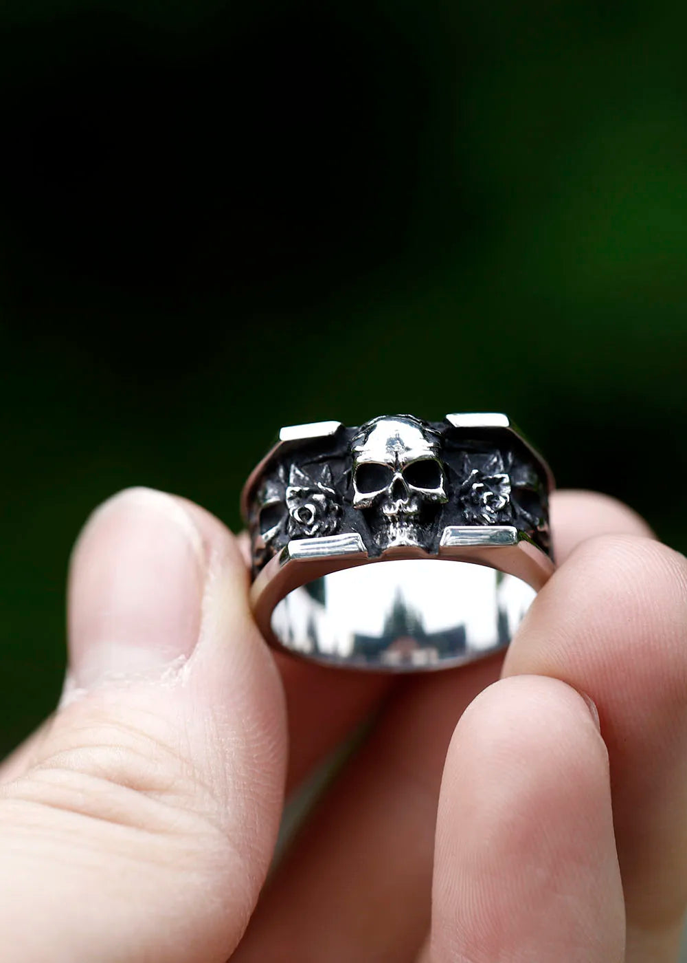 Vintage Skull Ring
