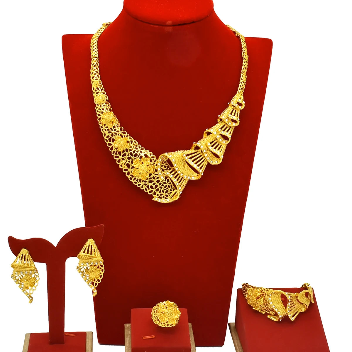 Gold Luxury Necklace Set