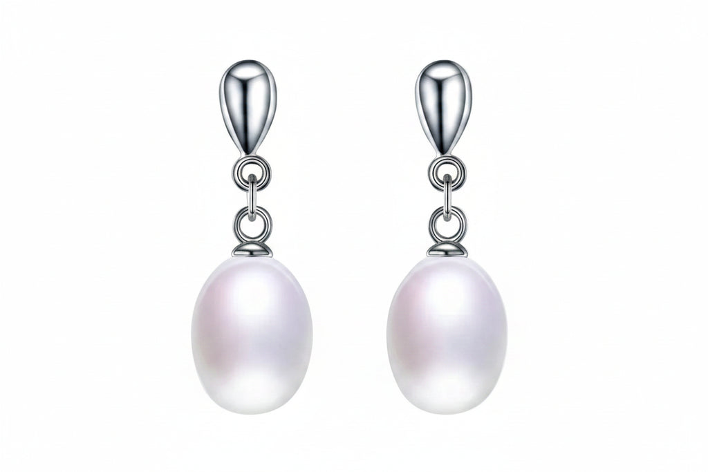 Pearl Earrings, Necklace and Bracelet Set