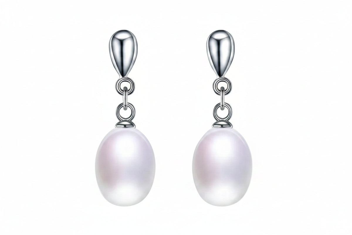 Pearl Earrings, Necklace and Bracelet Set