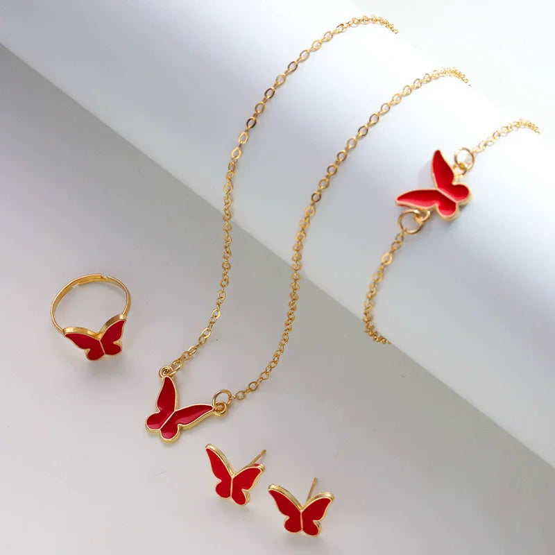 Butterfly Jewelry Set