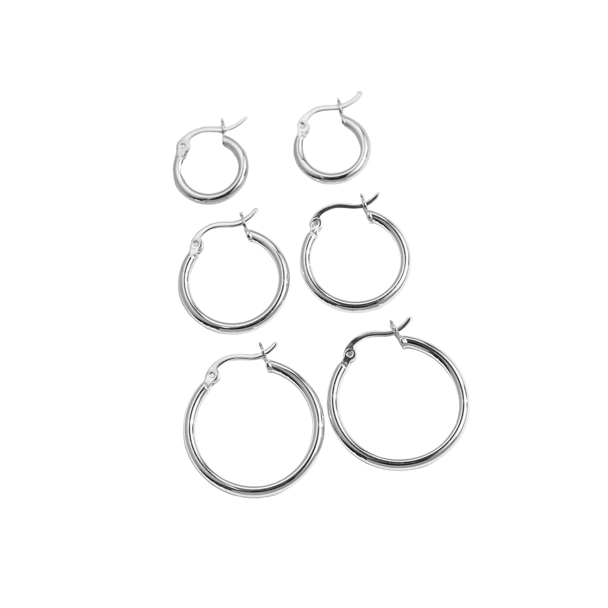 18K Hoop Earrings