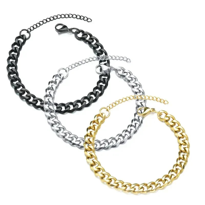 Stainless Steel Chain Bracelets