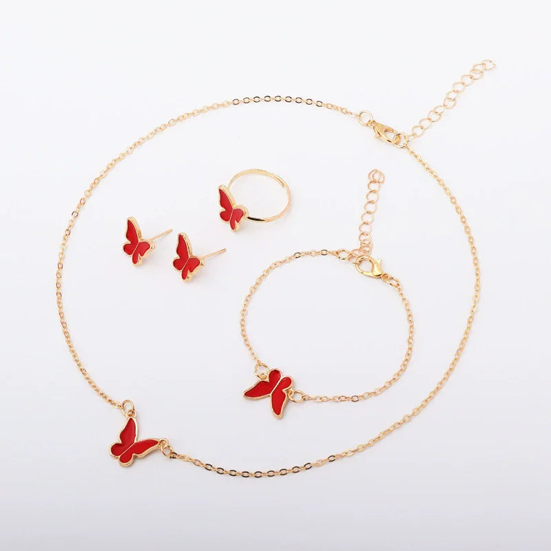 Butterfly Jewelry Set