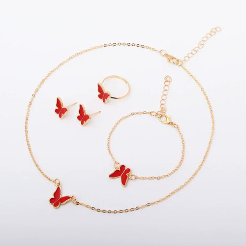 Butterfly Jewelry Set