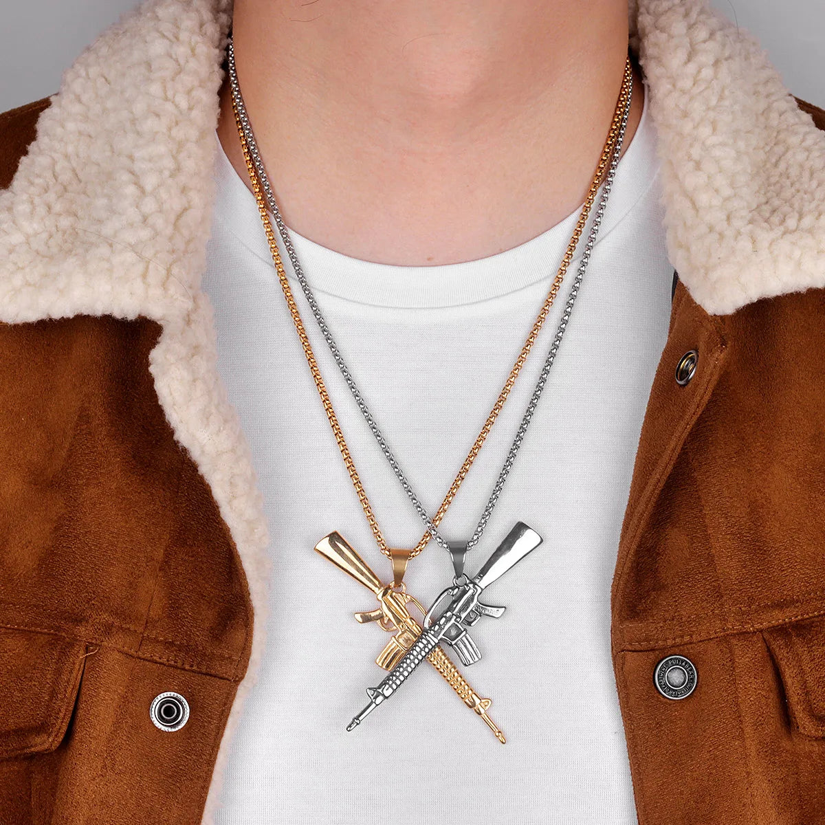 Machine Gun Necklaces