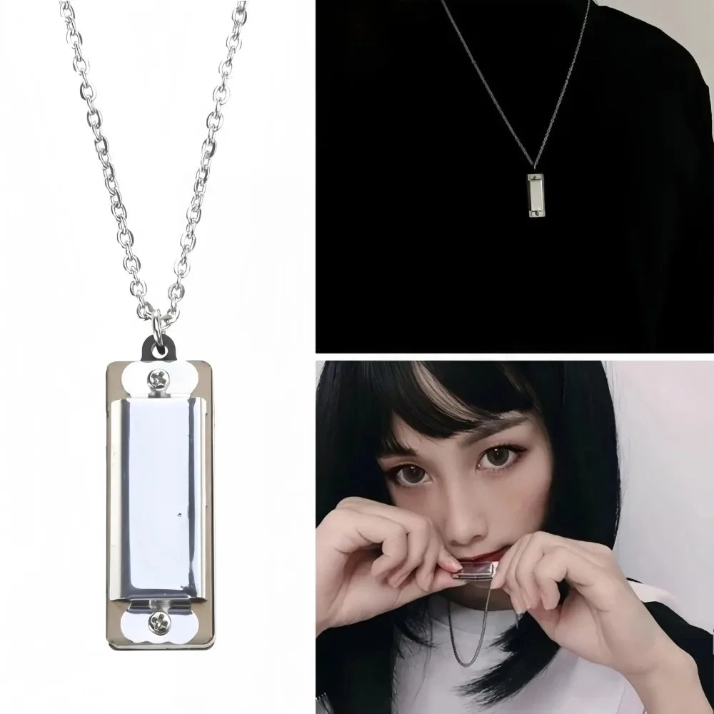 Mini Harmonica Necklace