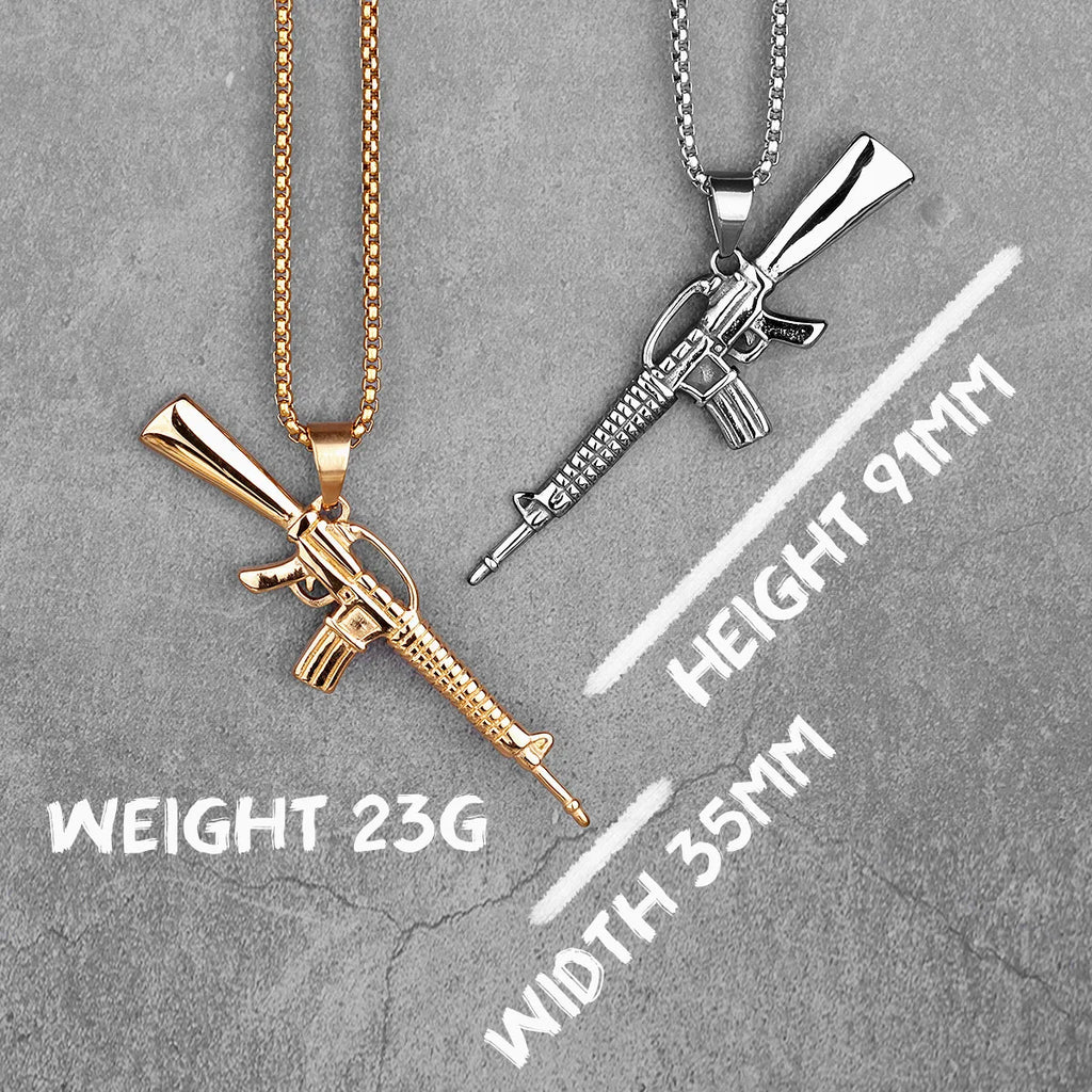 Machine Gun Necklaces