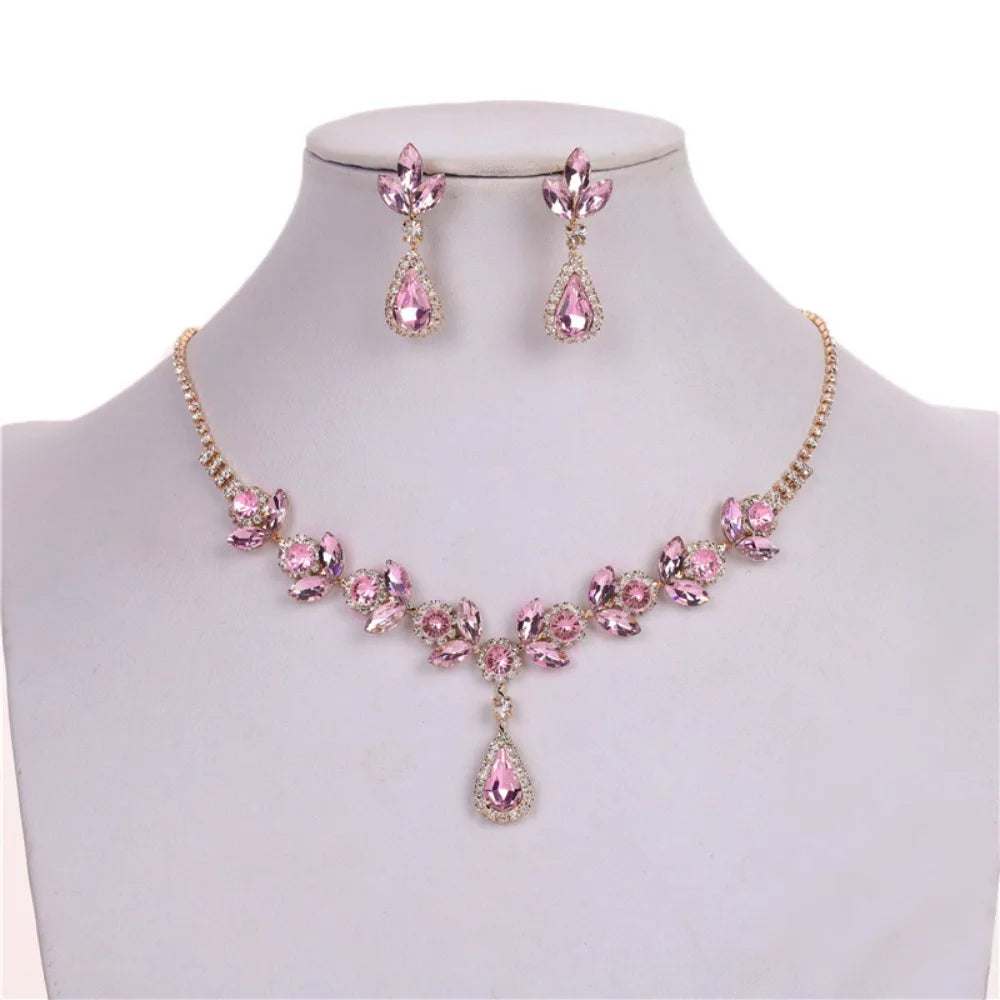 Rhinestone Jewelry Set