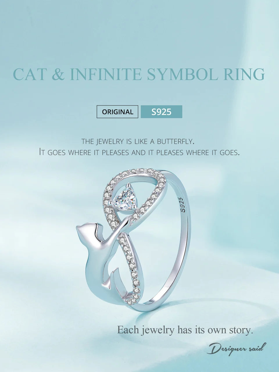 Cat Promise Rings