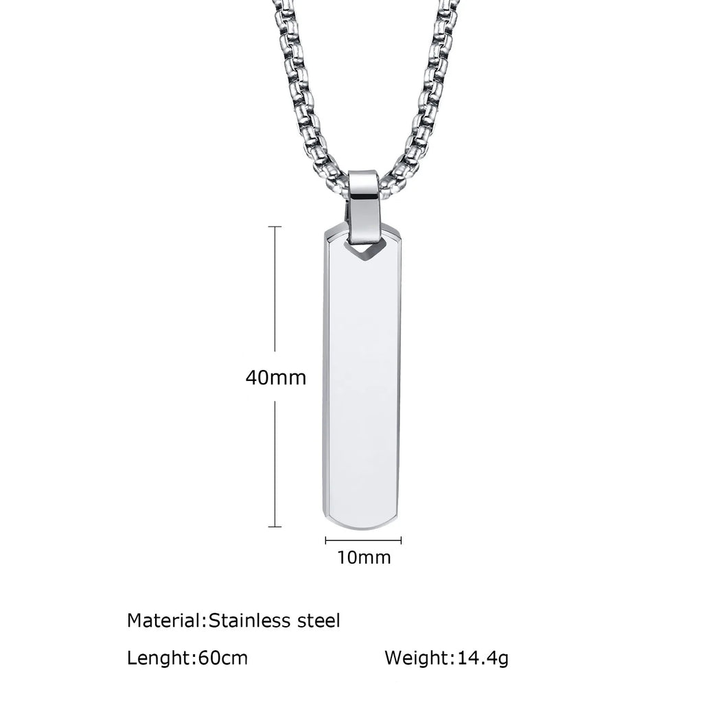 Personalized Necklaces for Men
