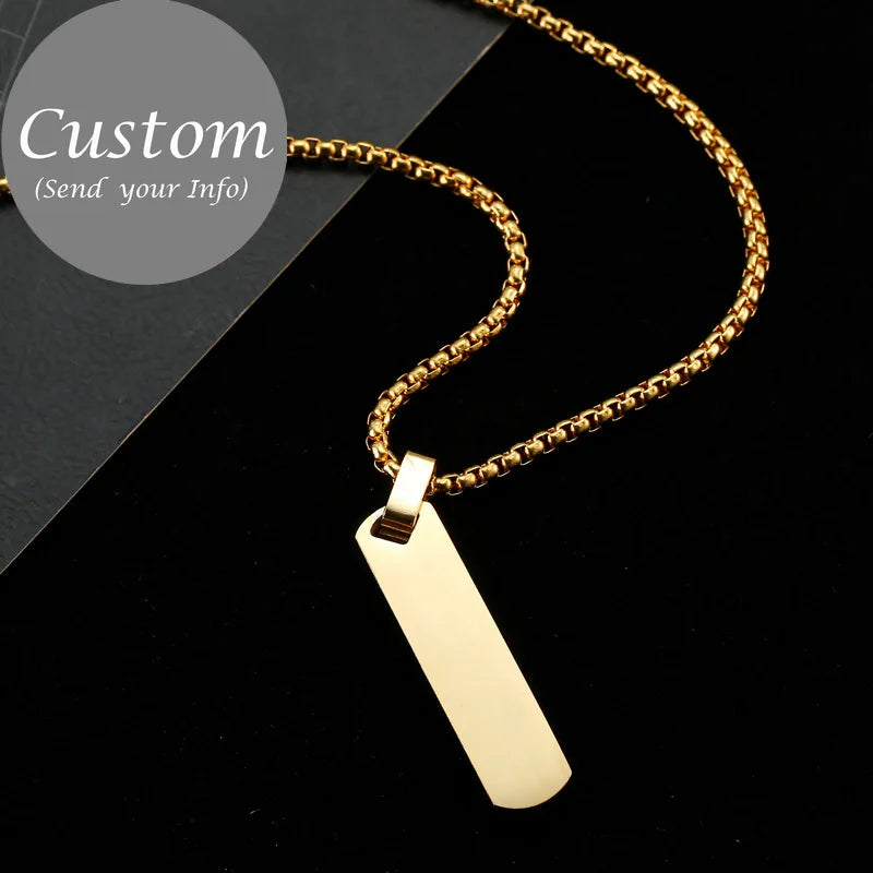 Personalized Necklaces for Men