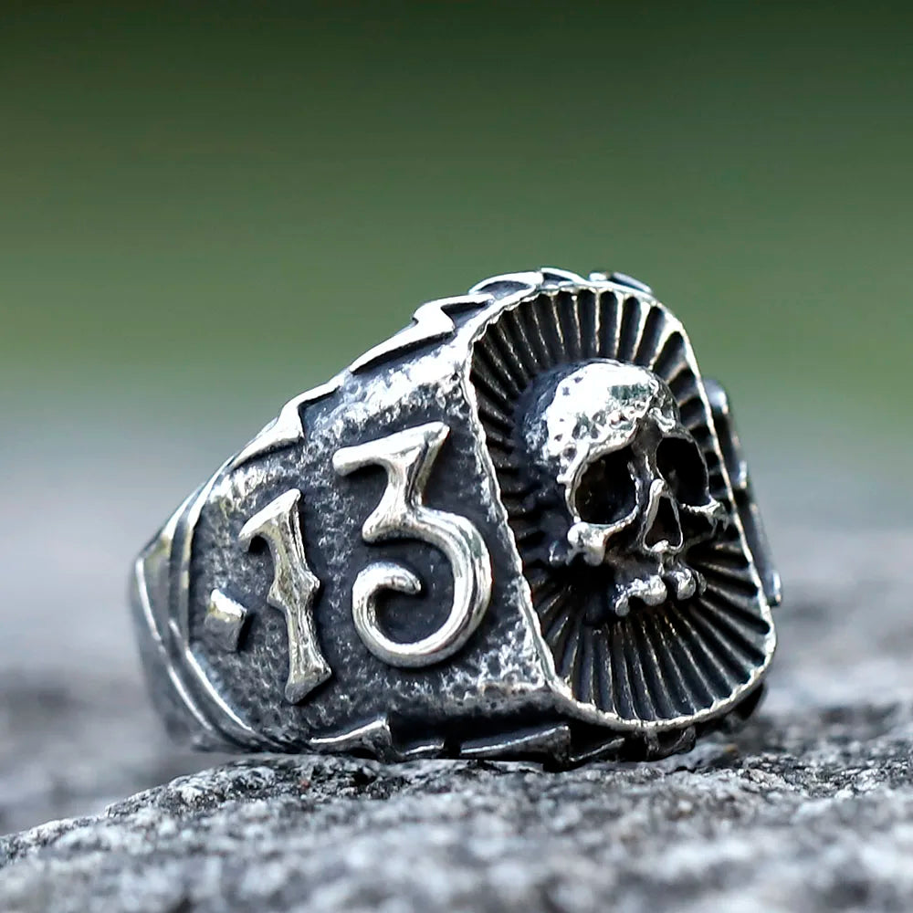 Vintage Skull Ring