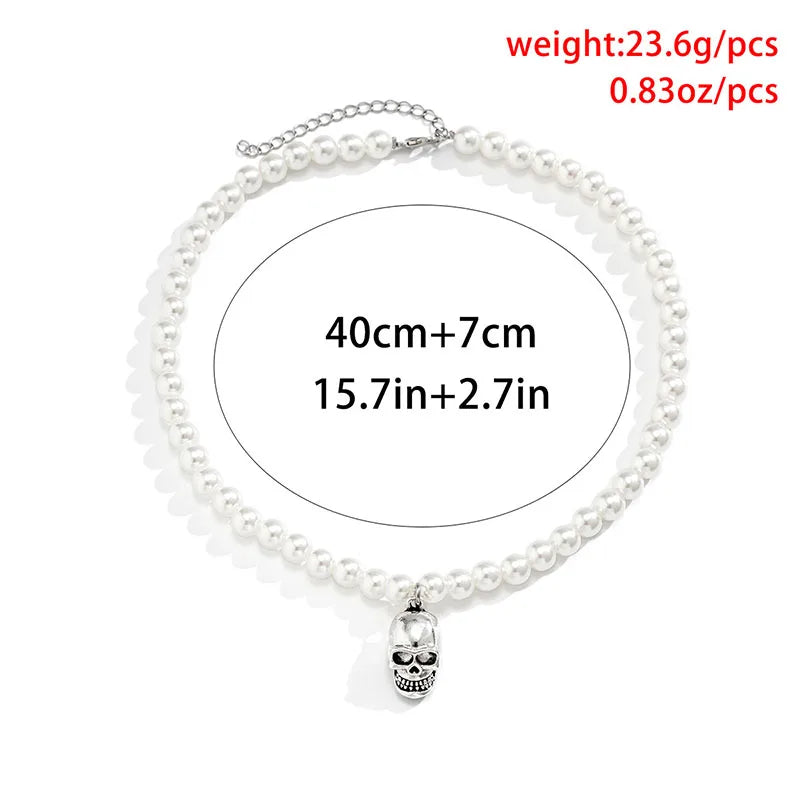 Mens Pearl Necklace
