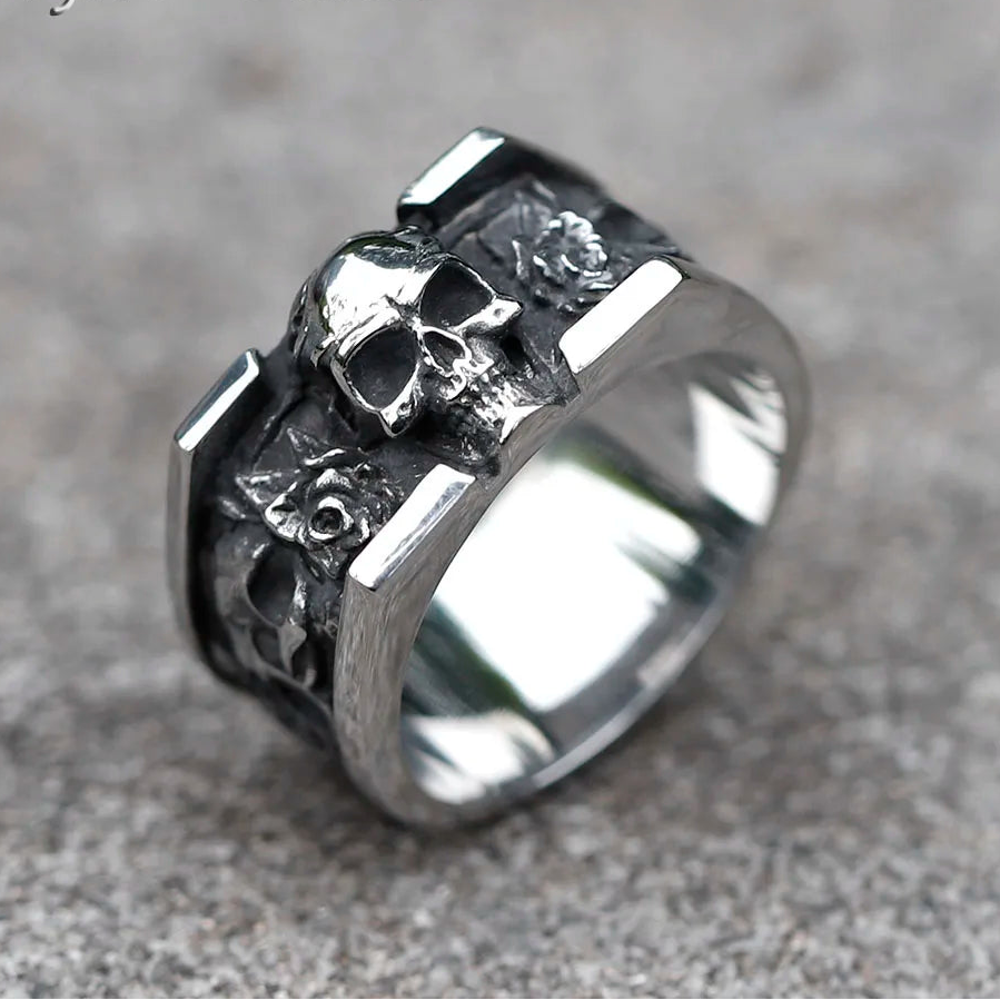 Vintage Skull Ring