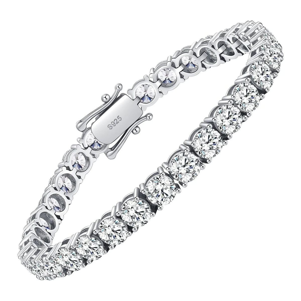 4mm Moissanite Tennis Bracelet