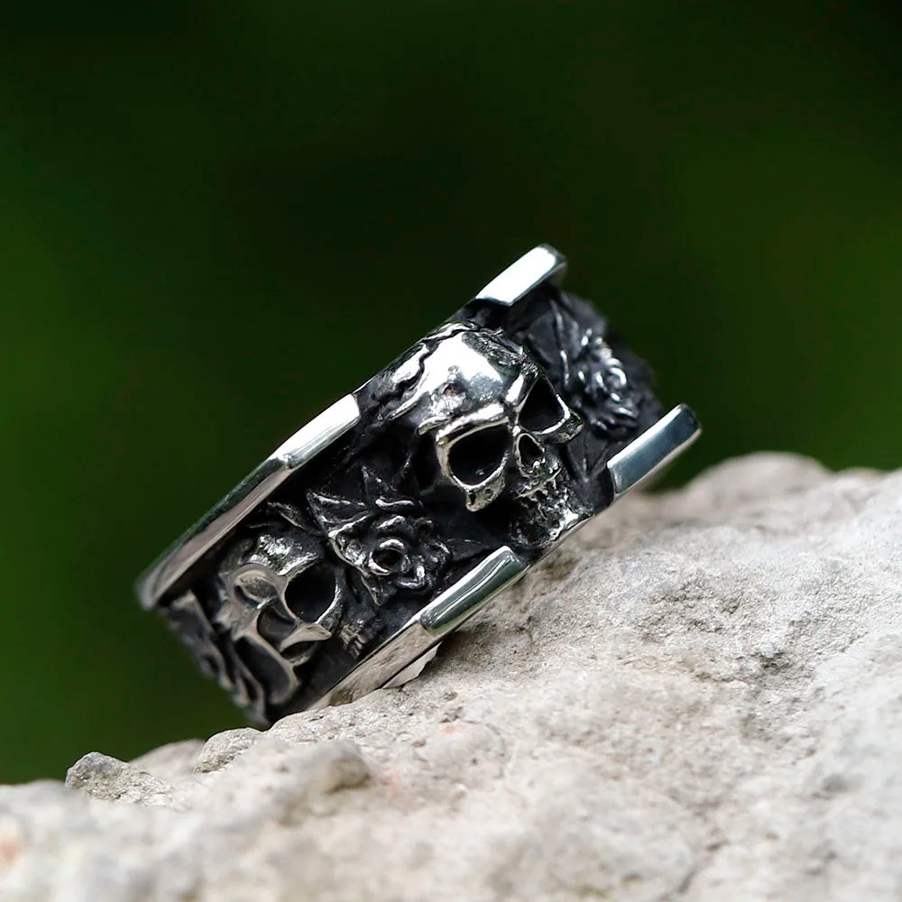 Vintage Skull Ring