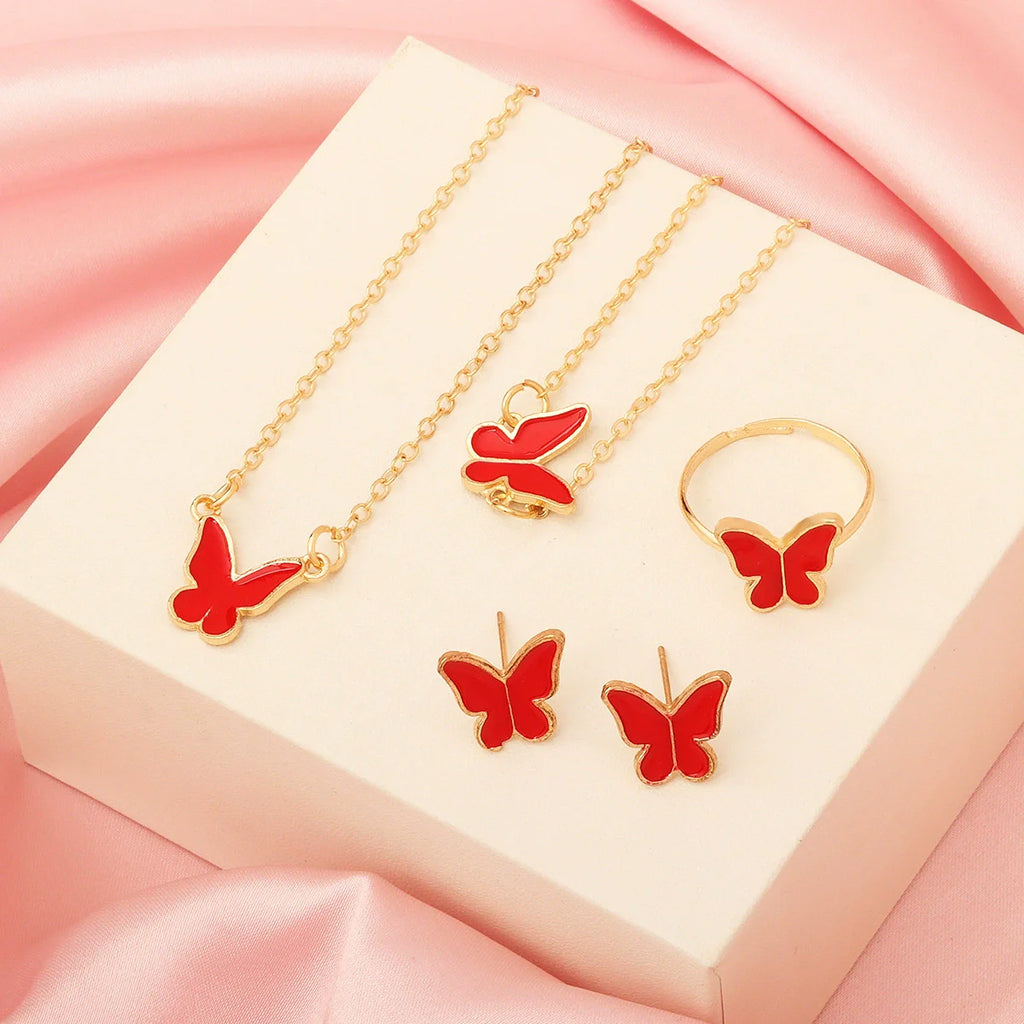 Butterfly Jewelry Set