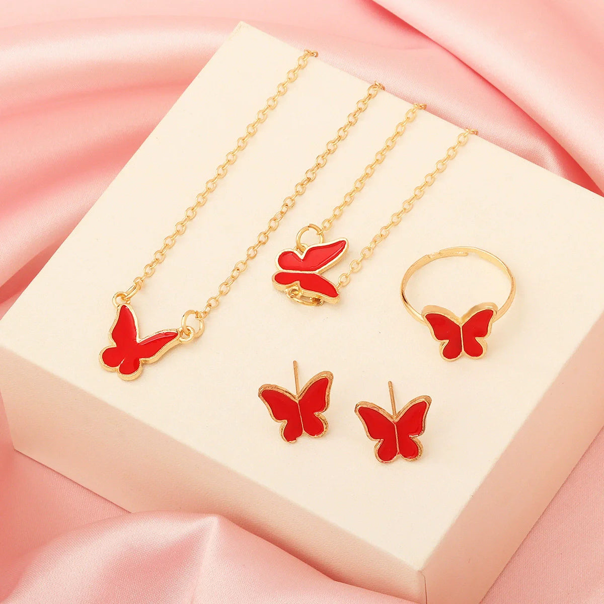 Butterfly Jewelry Set