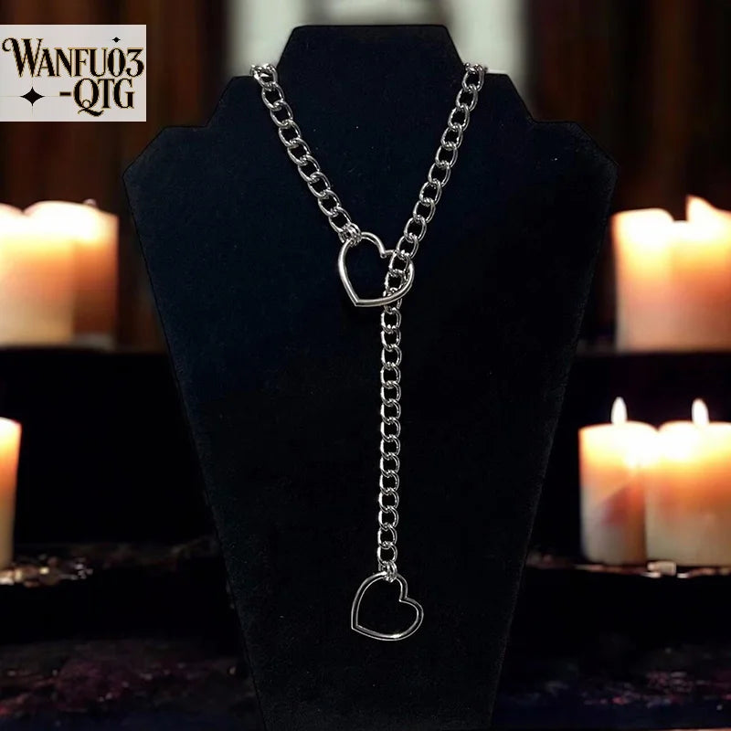 Slip Chain Choker Necklace