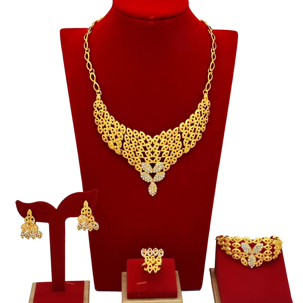 Gold Luxury Necklace Set