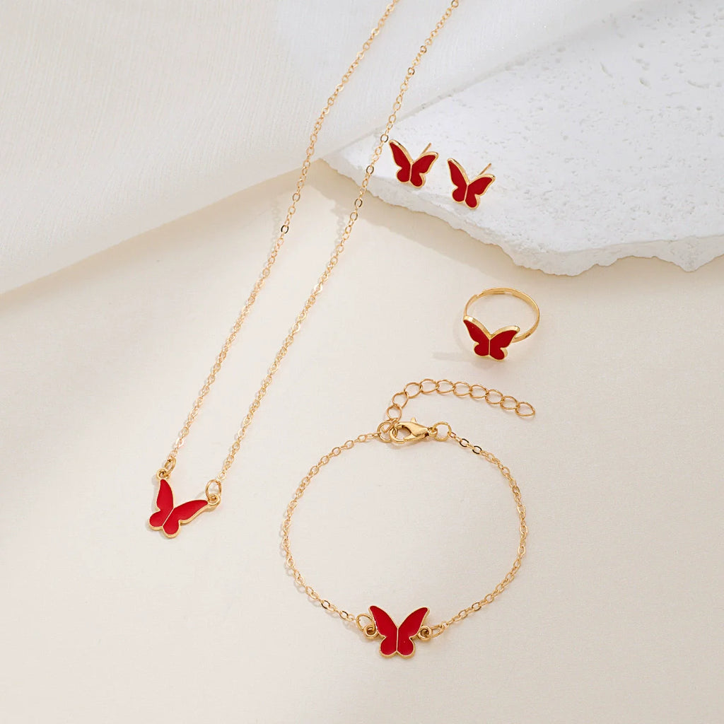 Butterfly Jewelry Set