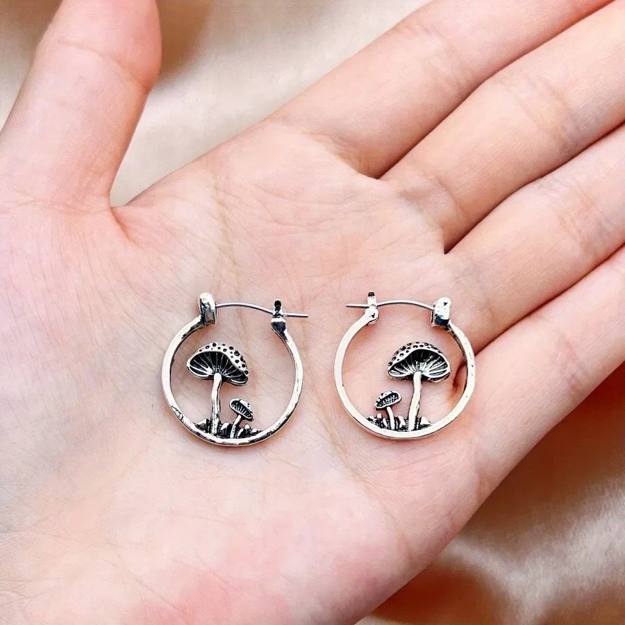 Mushroom Earrings