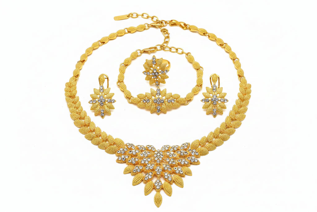 Gold Luxury Necklace Set