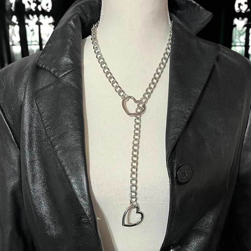 Slip Chain Choker Necklace