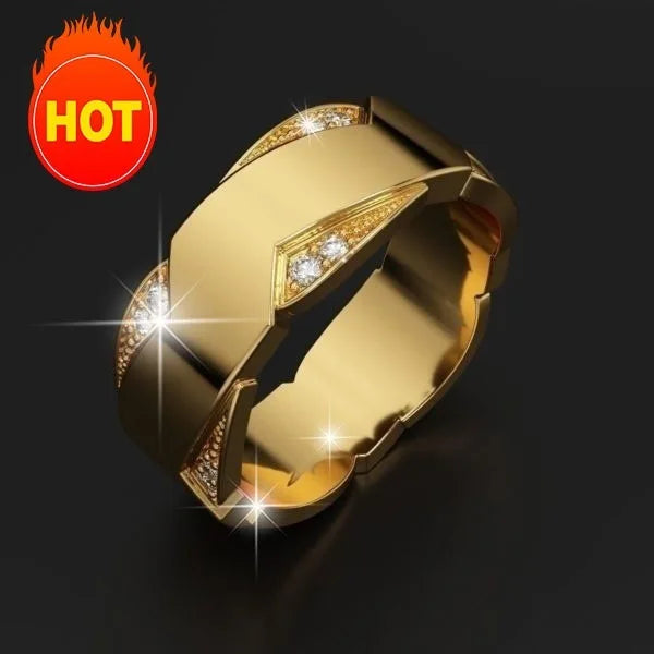 14K Gold Ring Mens Ring