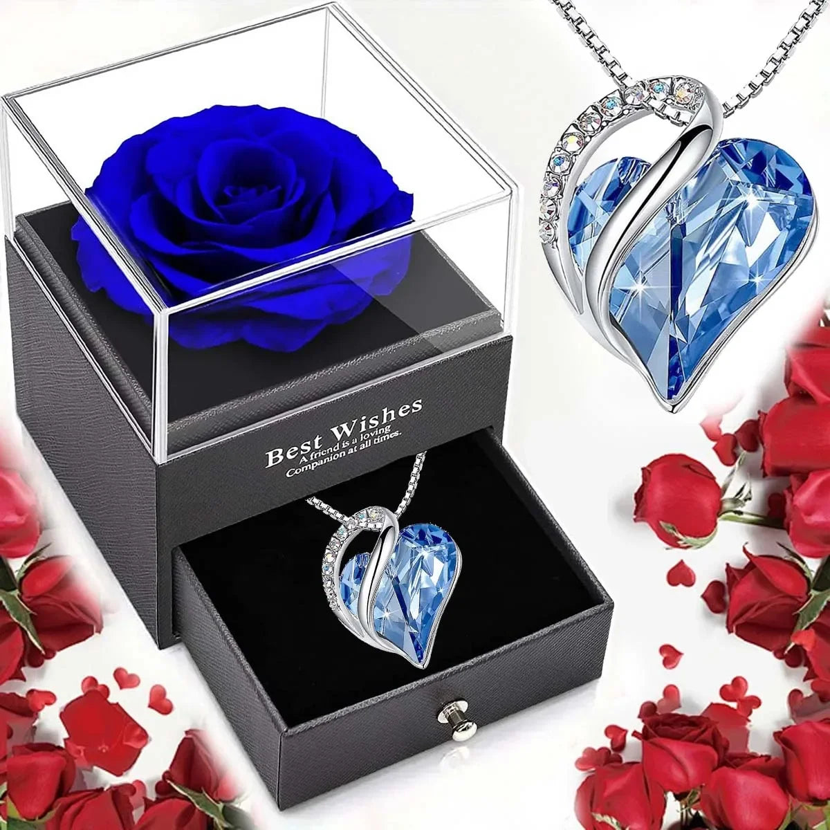 Heart Necklace Gift Set
