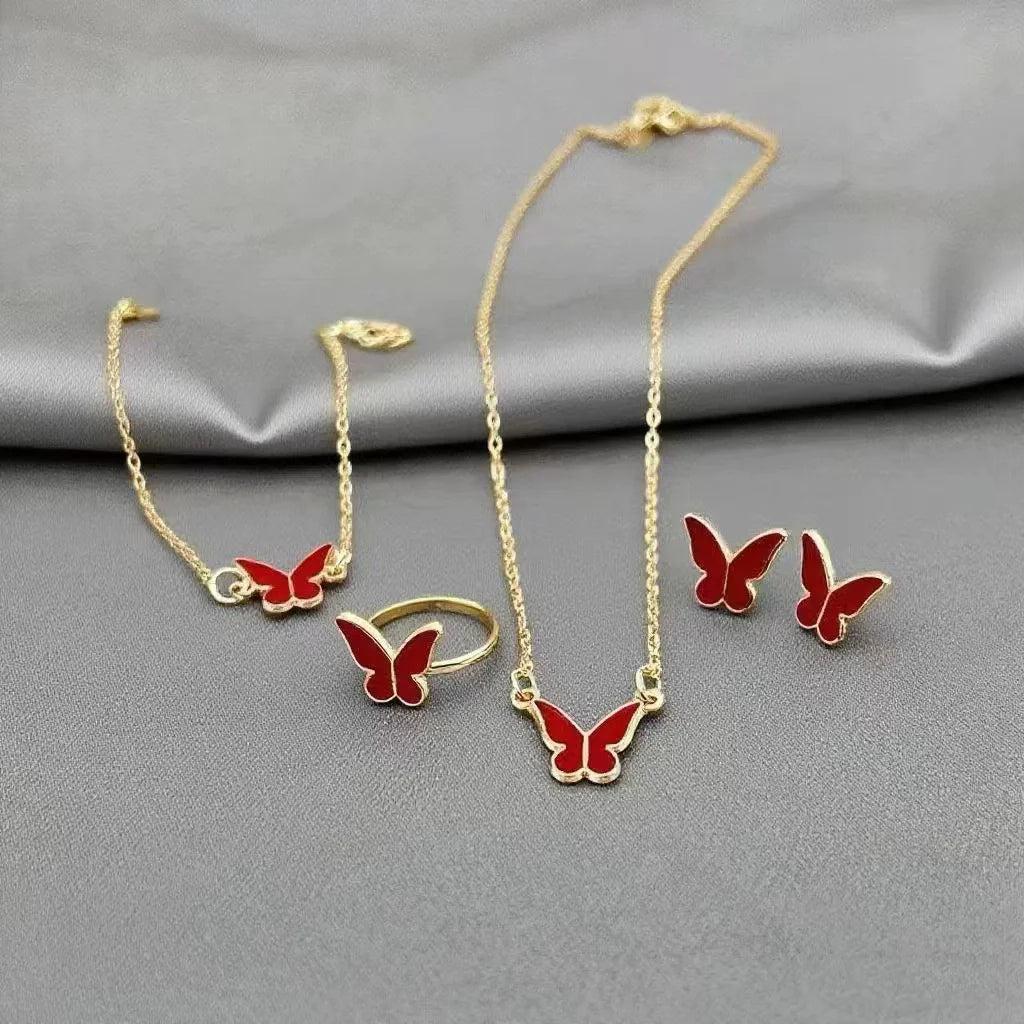 Butterfly Jewelry Set