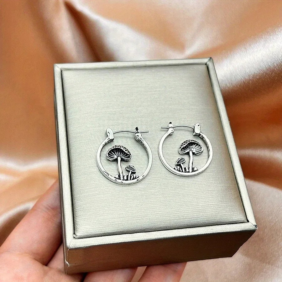 Mushroom Earrings