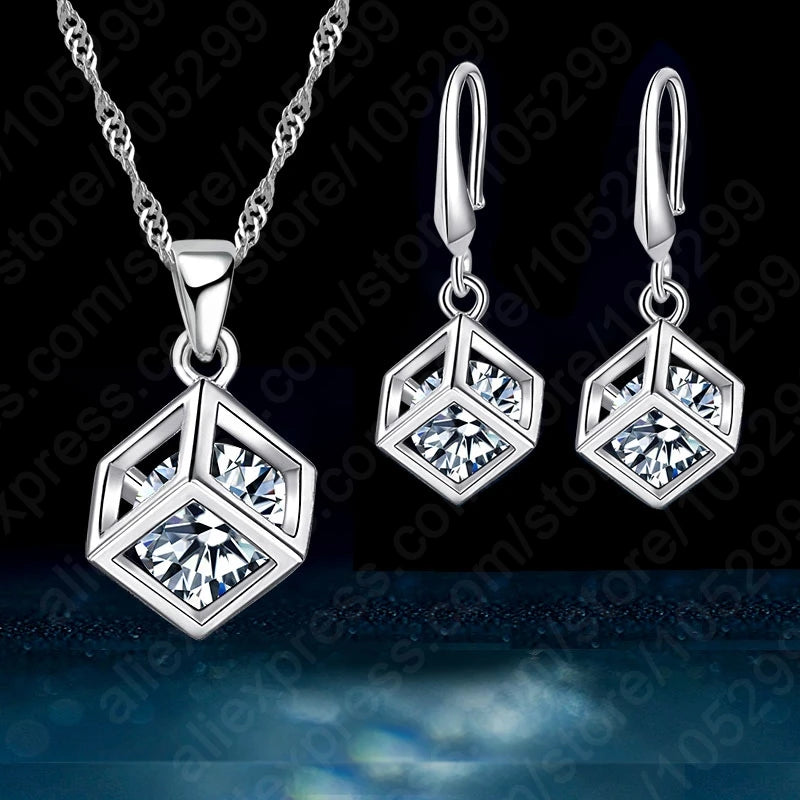 Sterling Silver Jewelry Set