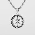 Compass Pendant Necklaces
